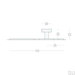 U.0.7.2--Gałka-meblowa-z-podkładką-Nena-Morocco-MX2-Mosiężna-Szczotkowana-Nielakierowana-(2-sztuki)-Open&Hide-Skandynawskie-Uchwyty_4