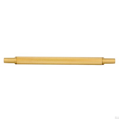 Uchwyt meblowy podłużny 2457 160 Aluminiowy Złoty Szczotkowany