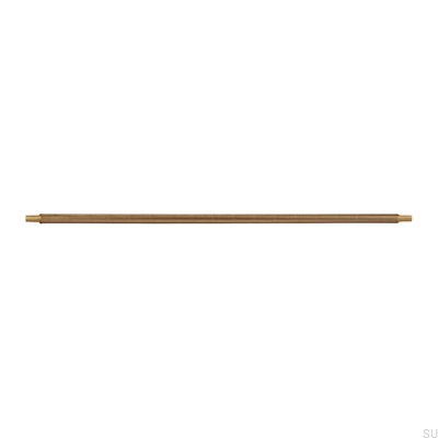 Uchwyt meblowy podłużny 2457 480 Aluminiowy Antyczny Złoty