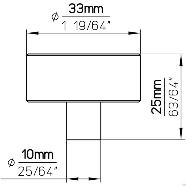 2464-33ZN87--Gałka-Meblowa-2464-33-Aluminiowa-Złota-Szczotkowana-Siro-Skandynawskie-Uchwyty_5