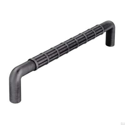 Uchwyt meblowy podłużny 2608 160 Metalowy Srebrny Szczotkowany