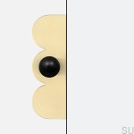 U.0.5.1.BLK--Gałka-meblowa-z-podkładką-Odete-M-Pillow-Countess-Mosiężna-Czarna-ze-Złotym-Nielakierowanym-Szczotkowany-Open&Hide-Skandynawskie-Uchwyty_1