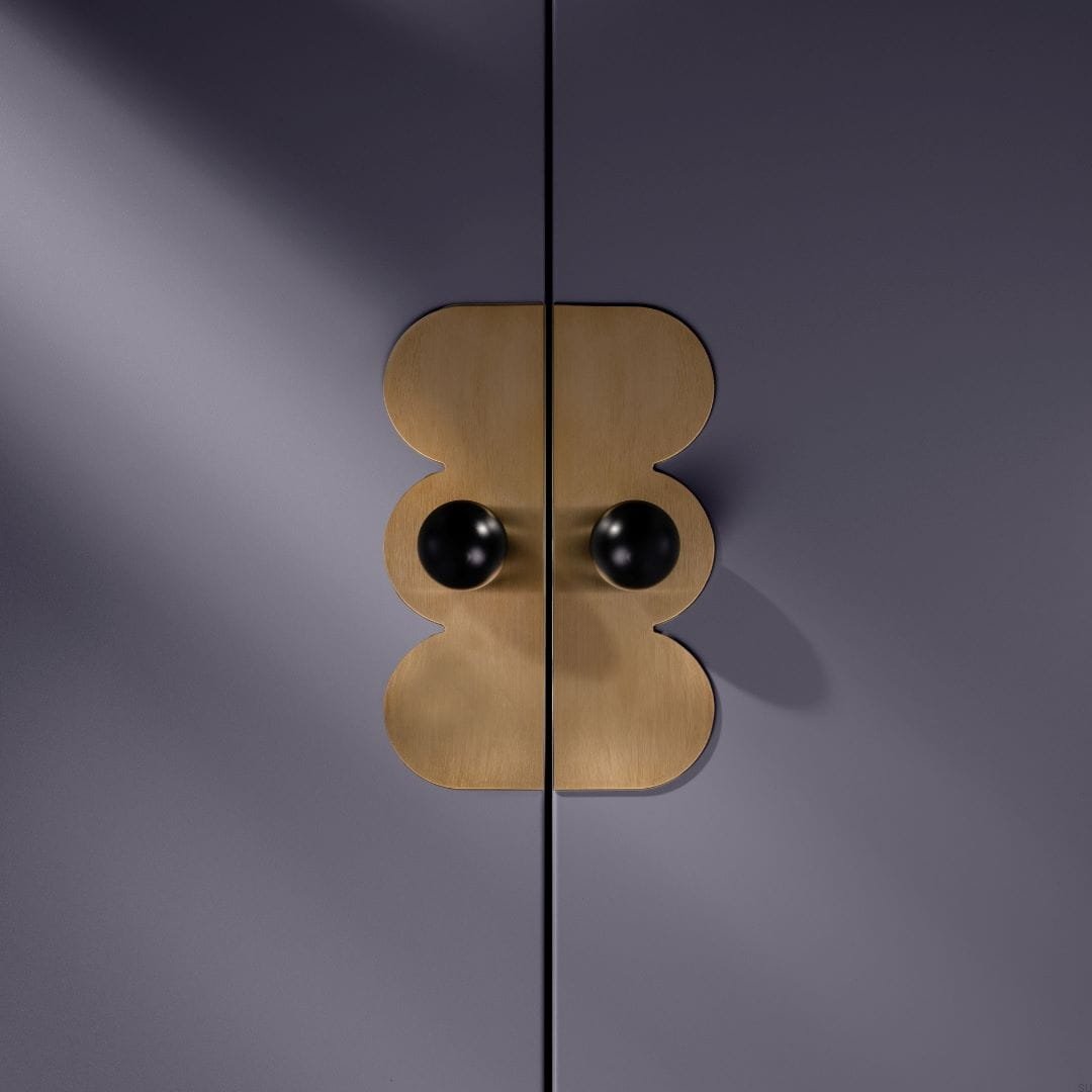 U.0.5.2.BLK --Gałka-meblowa-z-podkładką-Odete-M-Pillow-Countess-Mosiężna-Czarna-ze-Złotym-Nielakierowanym-Szczotkowanym-(2 sztuki)-Open&Hide-Skandynawskie-Uchwyty_3