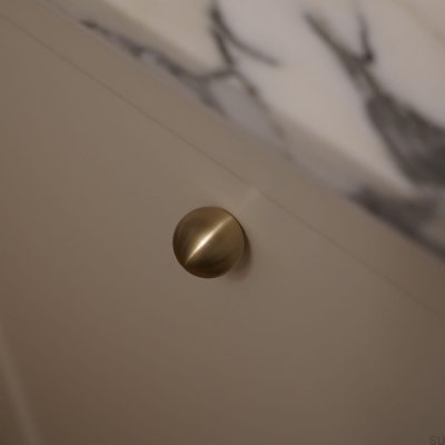 Gałka meblowa Kula 11 30 Mosiężna