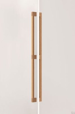 Uchwyt meblowy podłużny dwustronny Hako Big 960 Drewniany Dębowy