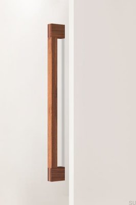Uchwyt meblowy podłużny Hako Big 480 Drewniany Orzech Włoski