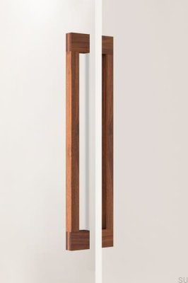 Uchwyt meblowy podłużny Hako Big 480 Drewniany Orzech Włoski