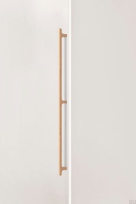 Uchwyt meblowy podłużny Hinoki Wood Big 832 Drewniany Dębowy Nielakierowany