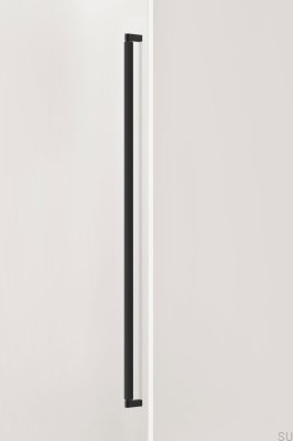 Uchwyt meblowy podłużny jednostronny Brooklyn Big 1056 Aluminiowy Czarny Szczotkowany