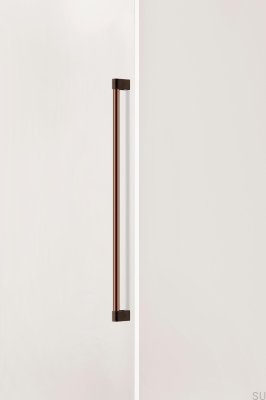 Uchwyt meblowy podłużny Casey Big 736 Aluminiowy Brązowy Mat