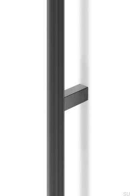 Uchwyt meblowy podłużny Brooklyn 1056 Aluminiowy Czarny Tytanowy