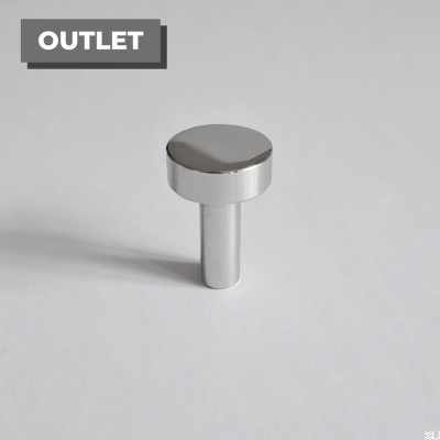 Gałka meblowa Nena S Inox Srebrna Polerowana