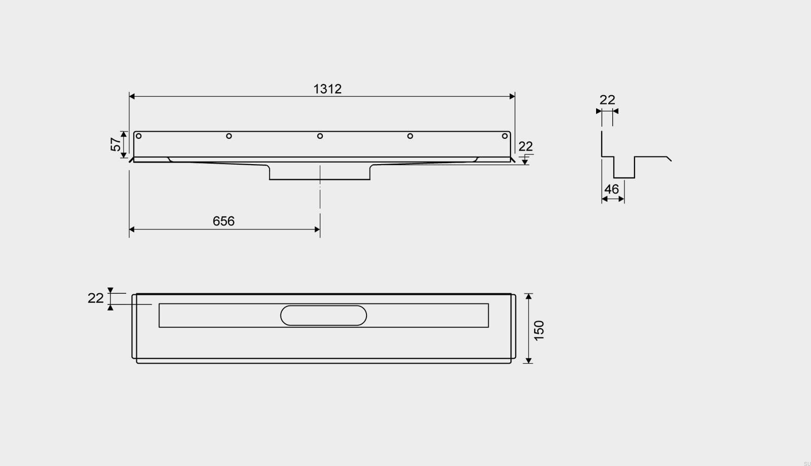 10041200--Odpływ-liniowy-1004-1200-Kołnierz-tylny-Przyścienny-Stalowy-Unidrain-Skandynawskie-Uchwyty_2