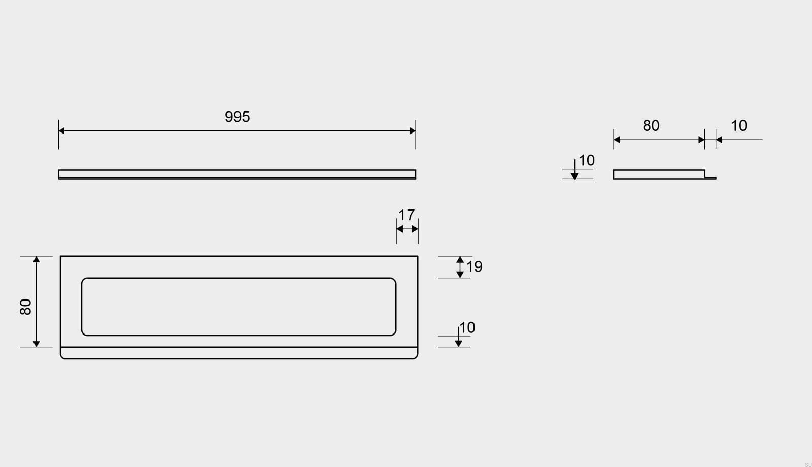15001010--Ramka-odpływu-ClassicLine-995-10-Stalowa-Szczotkowana-Unidrain-Skandynawskie-Uchwyty_3