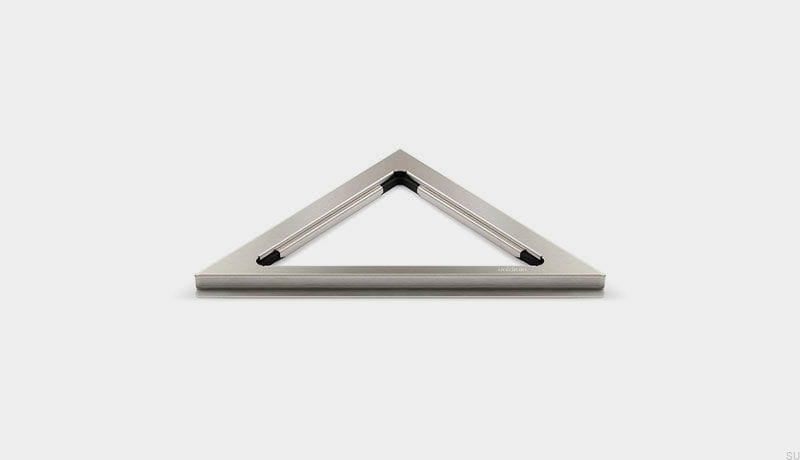 25010208--Ramka-odpływu-narożnego-ClassicLine-8-Stalowa-Szczotkowana-Unidrain-Skandynawskie-Uchwyty_1