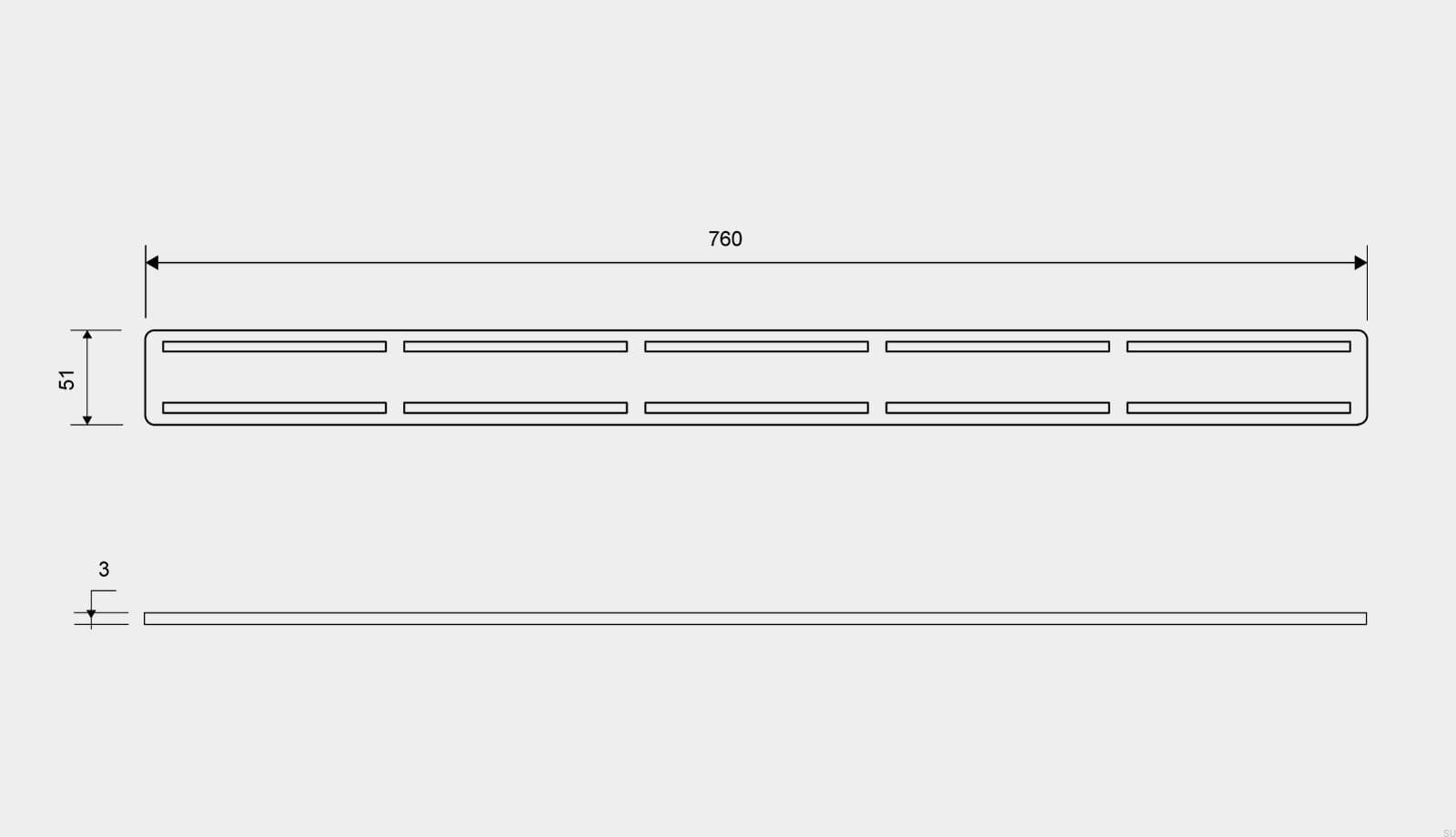 16060800--Ruszt-do-odpływu-ClassicLine-Anniversario-760-Stalowy-Szczotkowany-Unidrain-Skandynawskie-Uchwyty_2