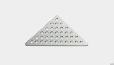 Ruszt do odpływu narożny ClassicLine Classic Stalowy Szczotkowany