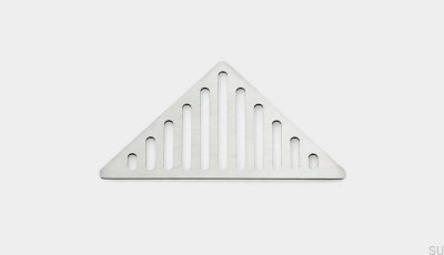 Ruszt do odpływu narożny ClassicLine Column Stalowy Szczotkowany