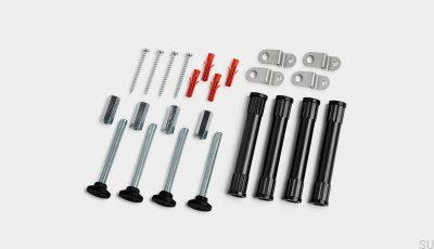 Regulowane nóżki montażowe (zestaw 4 szt.)