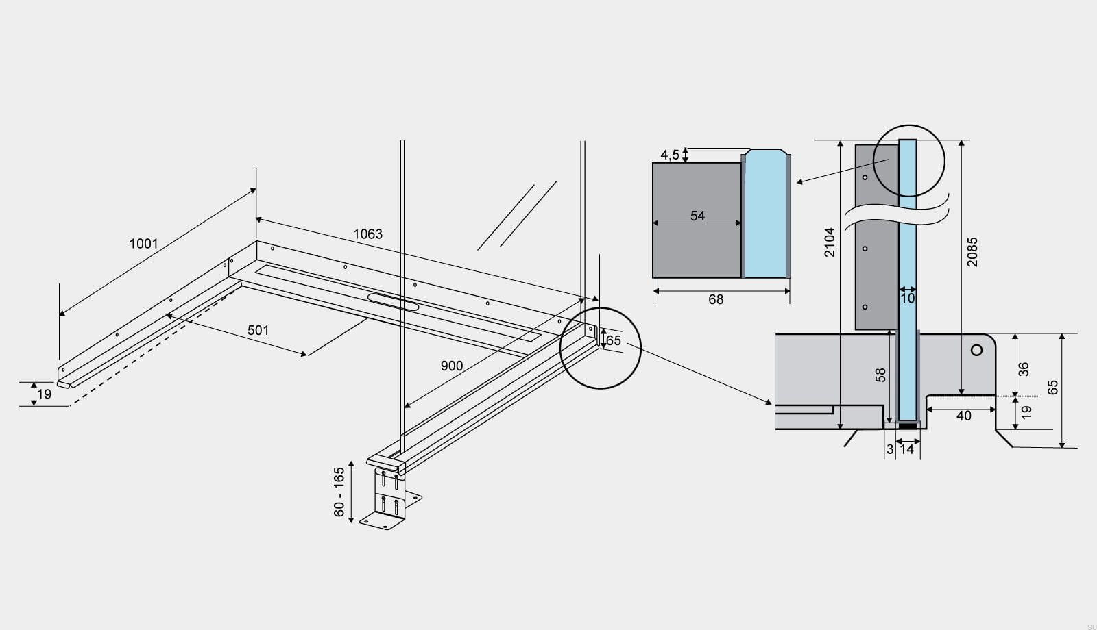 50021009--Odpływ-liniowy-ShowerLine-1063-900-Prawy-Stalowy-Unidrain-Skandynawskie-Uchwyty_2