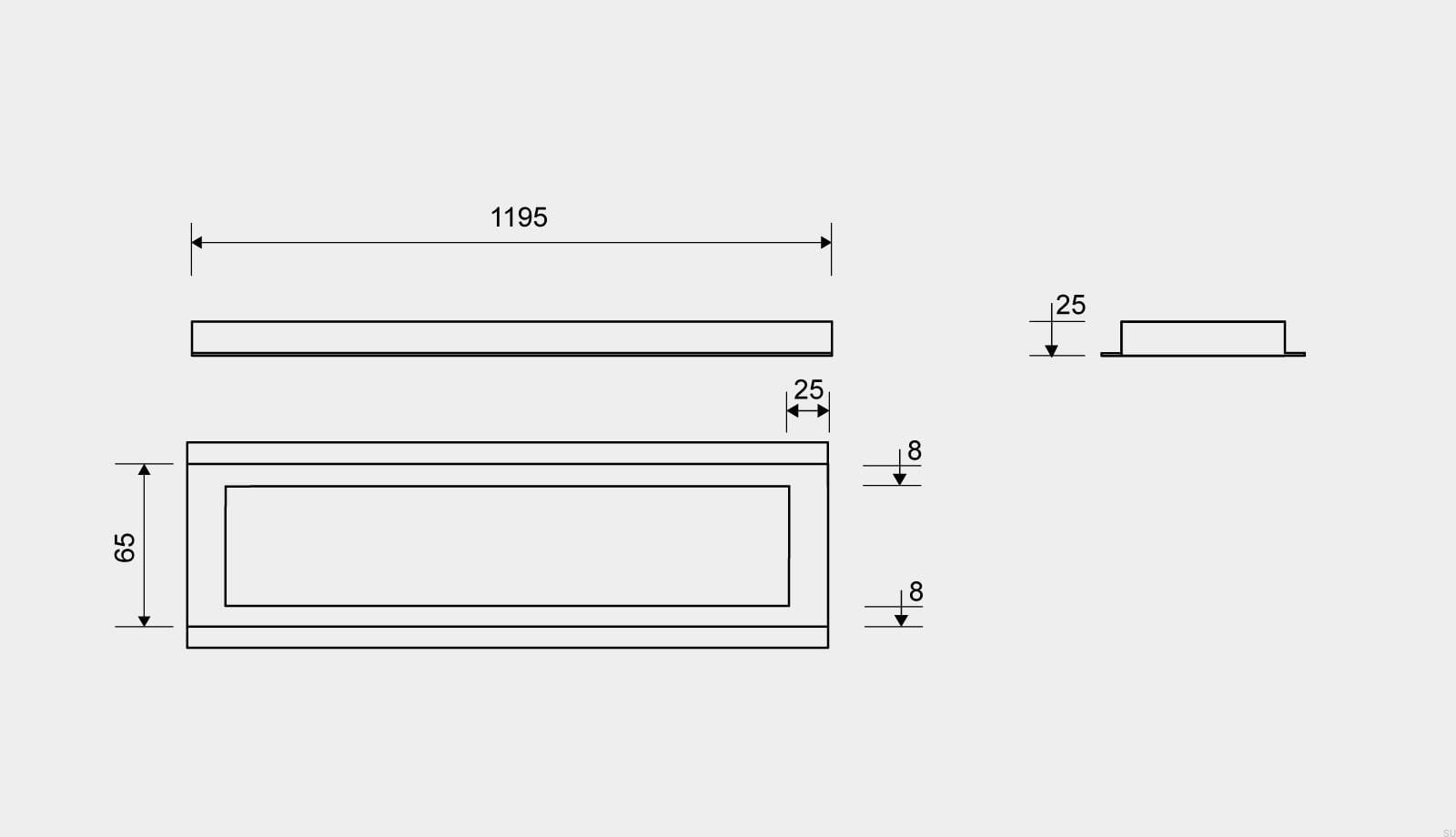 39101225--Ramka-odpływu-wolnostojącego-HighLine-1200-25-Stalowa-Szczotkowana-Unidrain-Skandynawskie-Uchwyty_2