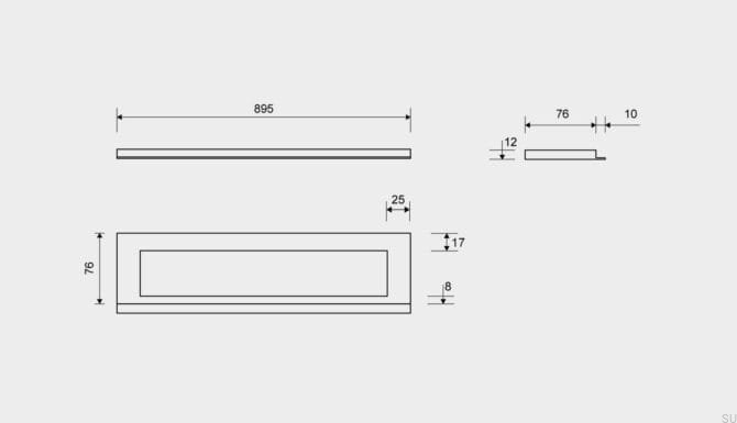 19150912--Ramka-odpływu-Highline-895-12-Stalowa-Złota-PVD-Unidrain-Skandynawskie-Uchwyty_3