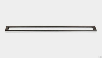 Ramka odpływu Highline 895 12 Stalowa Czarna PVD