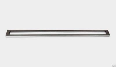 Ramka odpływu Highline 895 15 Stalowa Czarna PVD