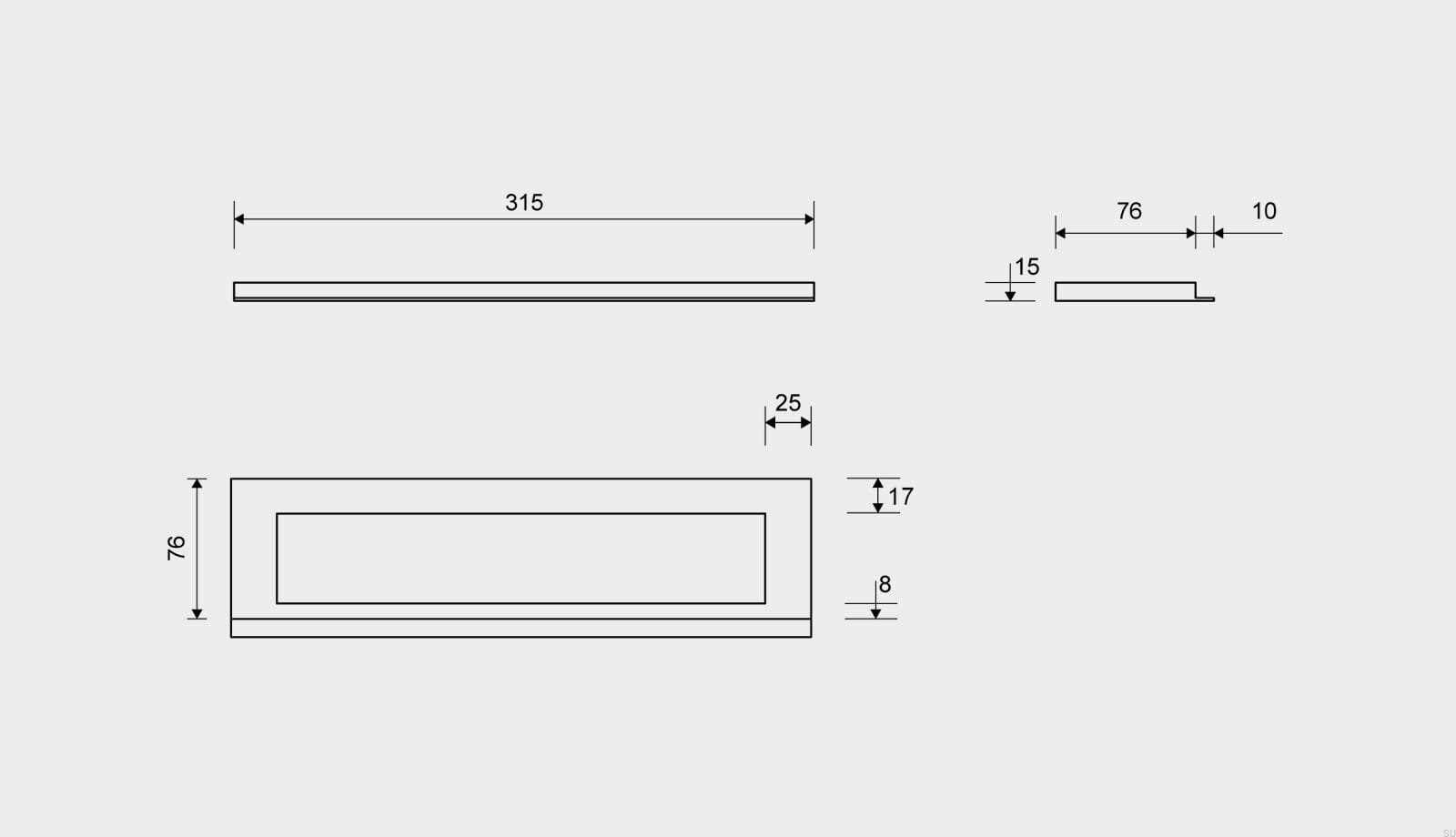 19180315--Ramka-odpływu-Highline-315-15-Stalowa-Polerowana-Unidrain-Skandynawskie-Uchwyty_3