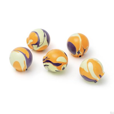 Gałka meblowa Ren Flying Spot 35 Drewniana Bukowa