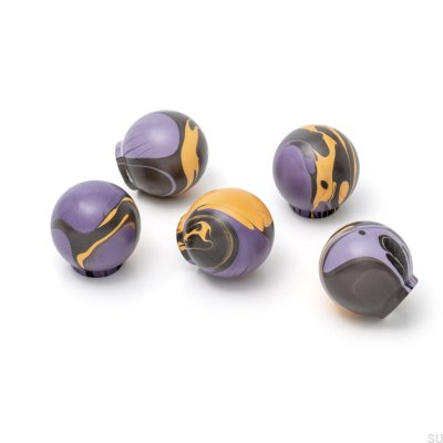 Gałka meblowa Ren Pumpkin's Night 35 Drewniana Bukowa