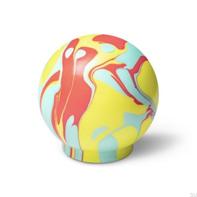 Gałka meblowa Ren Synthetic Lollipop 35 Drewniana Bukowa