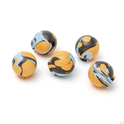 Gałka meblowa Ren Etna Cooling 35 Drewniana Bukowa