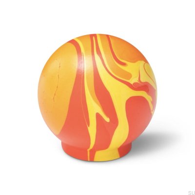 Gałka meblowa Ren Chari Red 35 Drewniana Bukowa