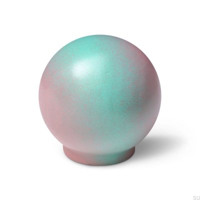 Gałka meblowa Ren Gradient Light Green by Purple 35 Drewniana Bukowa