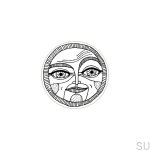 E_27-WH-F--Gałka-meblowa-Faces-Black&White-40-Drewniana-Dębowa-Emaliowana-Biała-(wzór F)-Dot-Manufacture-Skandynawskie-Uchwyty_1