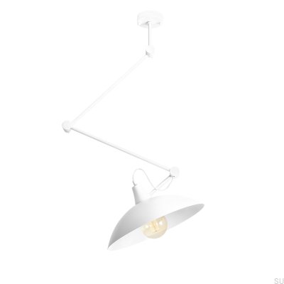 Plafon Melos Metalowy Biały