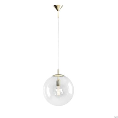 Lampa wisząca Globe Metalowa Złota