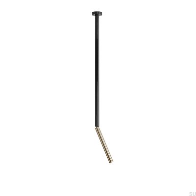 Plafon Stick L Metalowy Czarny