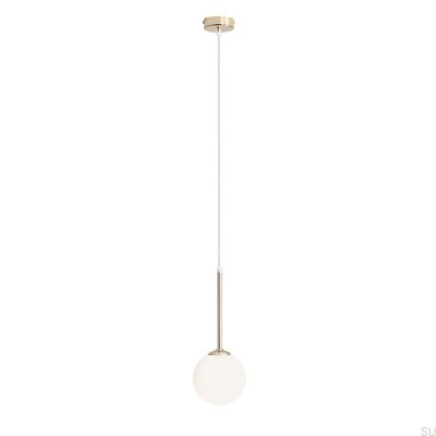 Lampa wisząca Bosso Mini 14 Metalowa Złota