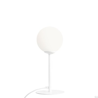 Lampka biurkowa Pinne Metalowa Biała