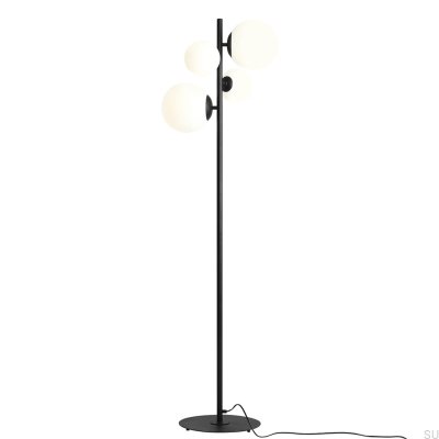 Lampa stojąca Bloom Metalowa Czarna