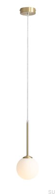 Lampa wisząca Bosso Mini 14 Mosiężna
