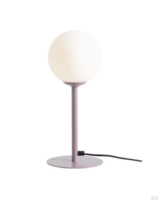 Lampka biurkowa Pinne Metalowa Fioletowa