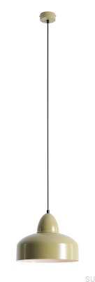 Lampa wisząca Como Metalowa Pistacjowa