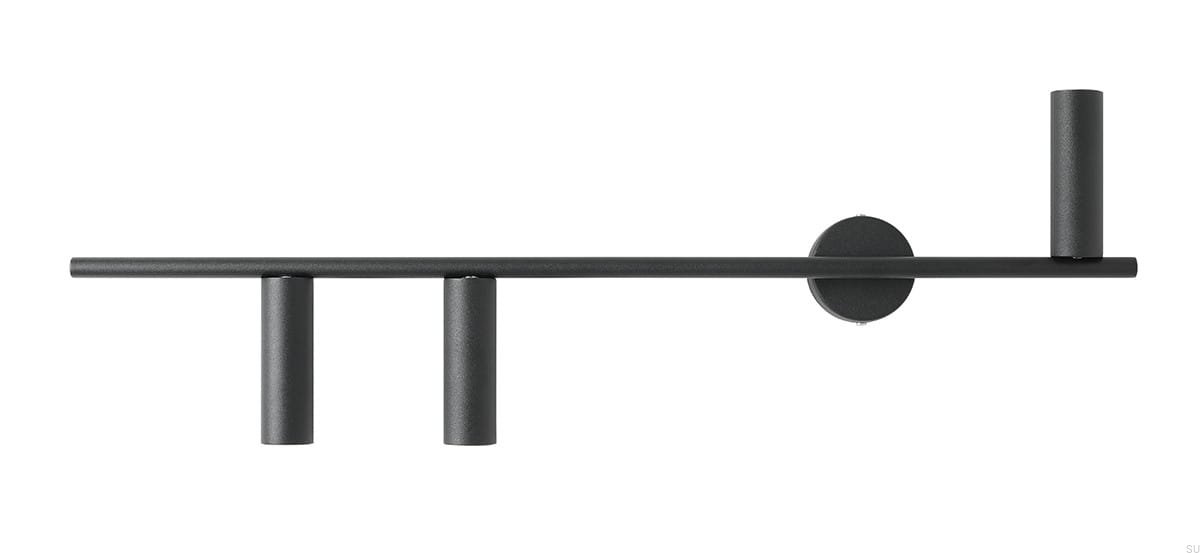 1104Y1--Kinkiet-Trevo-3-Metalowy-Czarny-(Lewy)-Artera-Skandynawskie-Uchwyty_1