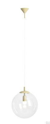 Lampa wisząca Globe Metalowa Pistacjowa