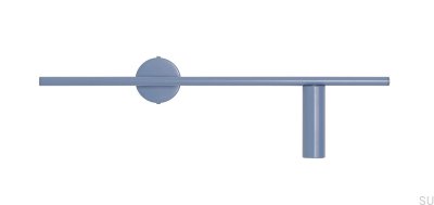 Kinkiet Trevo Metalowy Niebieski (Prawy)