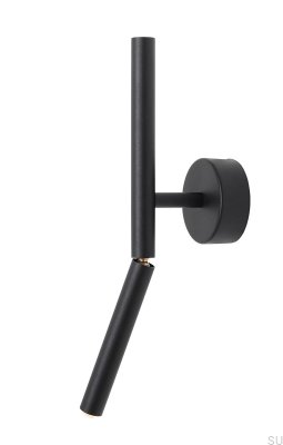 Kinkiet Stick Metalowy Czarny