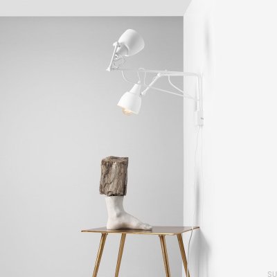 Kinkiet Soho 2 Metalowy Biały